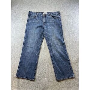 Lee Jeans L342 Men's 40X28 Blue‎ Modern Series Straight Fit Straight Leg
